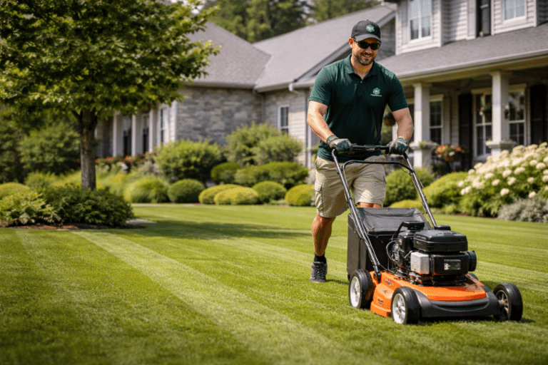 Professional Lawn Mowing in Edmonton